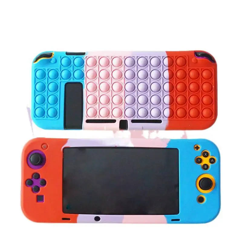 Чехол Fidget Popper всплывающий силиконовый защитный чехол для Nintendo
