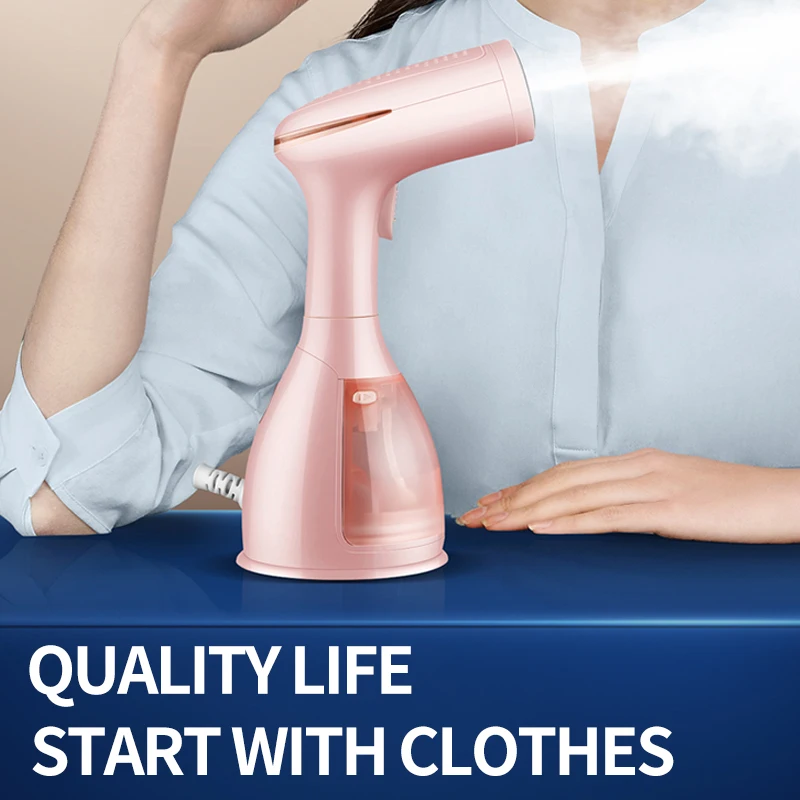 
New Product Portable Iron Travel Handled And Cleaner Wireless Automatic Ironing Machine Garment Steamer Length1.6M 