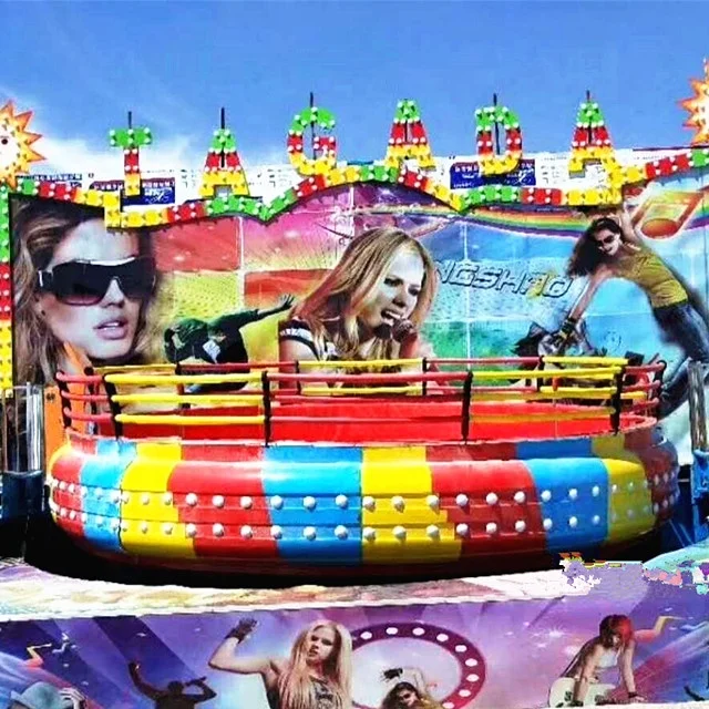 Used Theme Park Kids Turntable Ride Amusement Park Disco Tagada for Sale