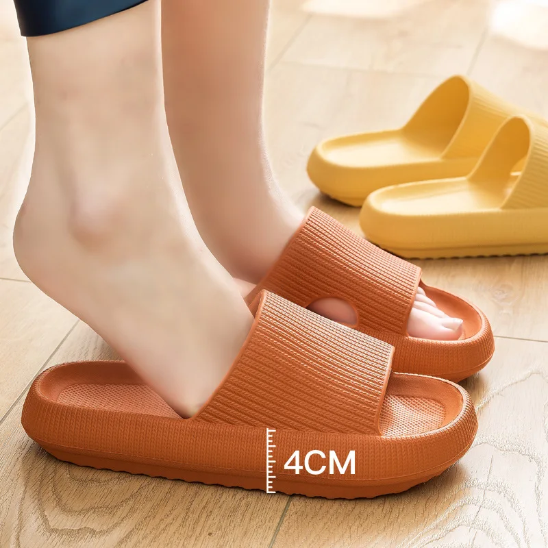 2023 Light Weight Sublimation Comfy Eva Room Rubber Wholesale Massage Flip Flops Slides Slippers For Women