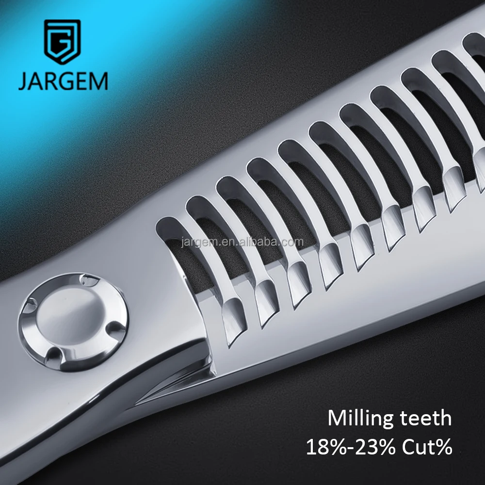 CNC Cobalt Alloy Sharp Barber Scissors Milling Teeth Hair Scissors Thinning Professional Hair Cutting Scissors New Arrivals