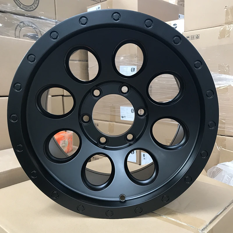 Kipardo 16 INCH 15 INCH 6x139.7 6x135 6x130 6x114.3 5x127 5X114.3 suv 4x4 wheels for pickup and truck