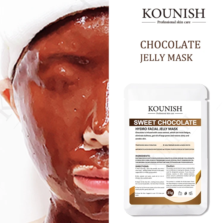 24K Золотая маска порошок против возраста уход за кожей лица Желейная кислота Алоэ Вера маска для лица порошок