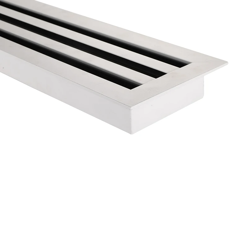 Best Selling High Temperature Resistance Air Conditioner Smooth Linear Bar Outlet Grille