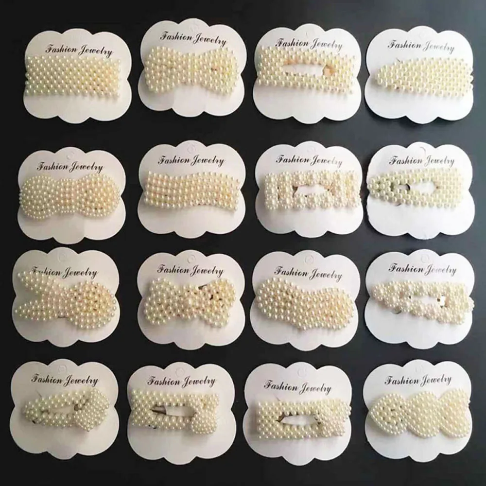 LDD03 Fashional Hair Accessories Jewelry 2021 Korean Pearl Korean Hair Clip  For Hair Accessories Clips
