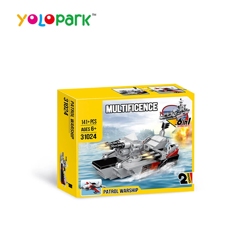 Multificence Series 6 in 1 Deformation Fit building blocks