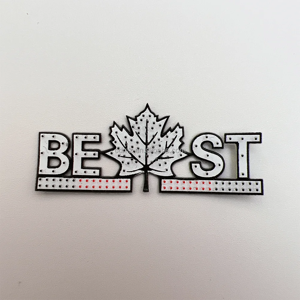 Kenteer Custom Screen Printing Washable Iron On T-shirt 3d Silicone Heat Transfer Sticker Press Logo Clothing Garment Label