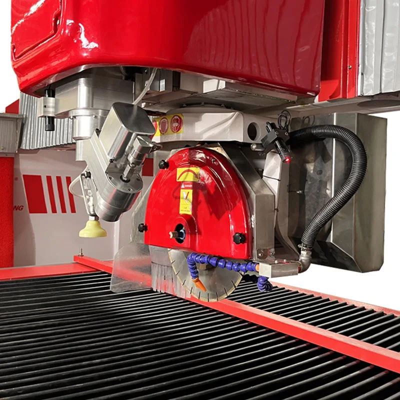 2024 Hualong Machinery HKNC-450J CNC sawjet 5 axis stone  bridge saw stone cuttimg machine  water jet marble process machine