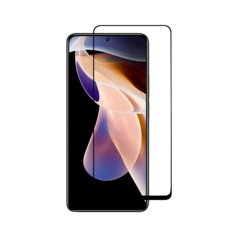 Полностью наклеиваемая поверхность 9D Защитное стекло для экрана Xiaomi Redmi Примечание 11 Pro плюс защитная пленка из закаленного стекла с полным