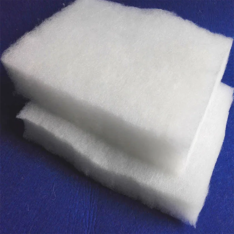 Factory hotsale fireproof polyester wadding cotton filling batting