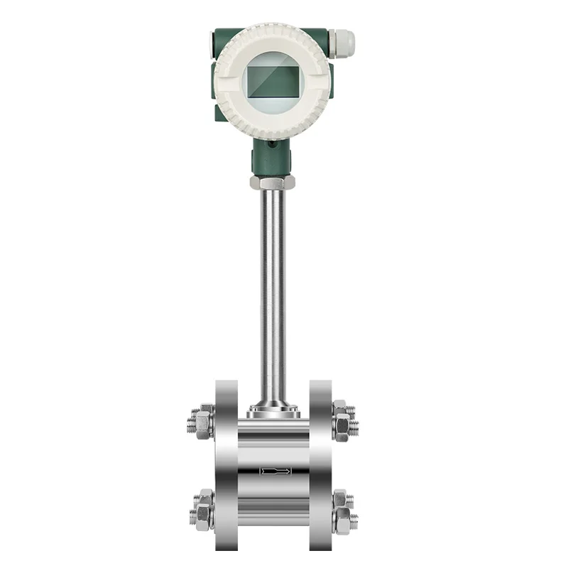 YEZON PL121 Stainless Steel Variable Area Air Integrated Vortex Flow Meter Clip Clamp Gas Flowmeters