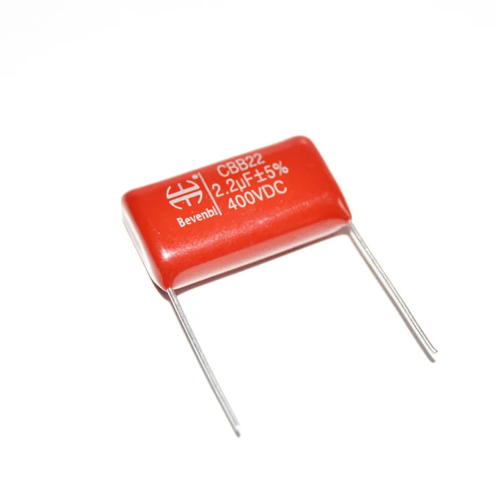 Cbb22 250v Capacitor Film Capacitor 250v 205k Cbb Capacitor 0.001~10uf 1.6UR (2S) CBB21(MPP) 100V-630VDC Through Hole Bevenbi