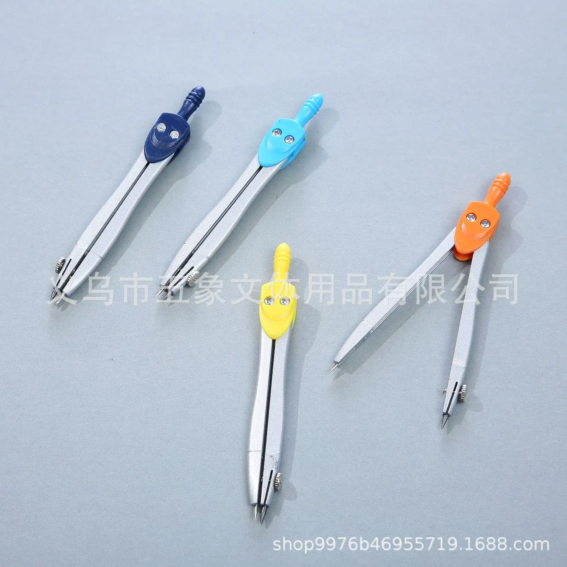 Best Selling New Design Stationary Drawing Tools School Teaching Supplies Professional Metal Compasses