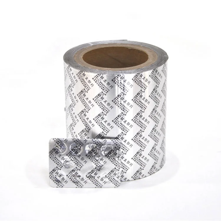 Blister pharmaceutical packaging aluminum foil for capsules packaging