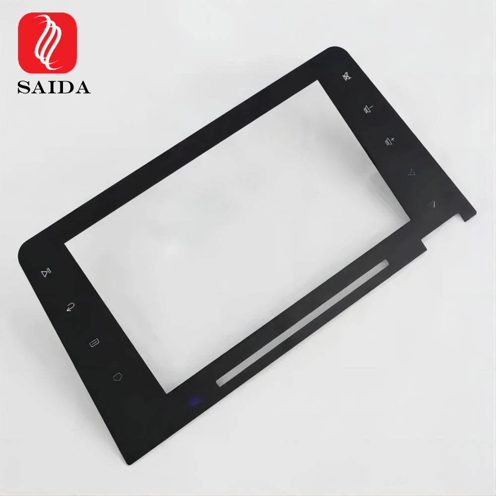 Touch screen frame tempered glass touch panel for LCD display