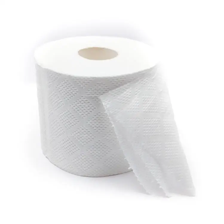 Wholesale price Bamboo Pulp private label premium toilet tissue paper 3 ply soft roll
