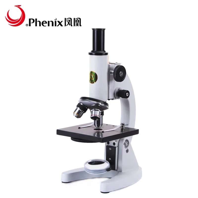 Phenix XSP02 40X-640X ручной монокулярный Биологический микроскоп для первичной и вторичной лаборатории
