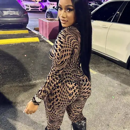 X02009T 2023 Summer fashion sexy gauze jumpsuit