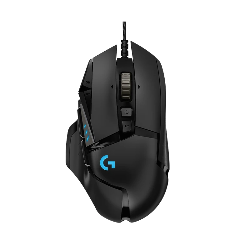 Игровая мышь Logitech G502 iphnic высокопроизводительная Проводная игровая с датчиком HERO и регулируемым