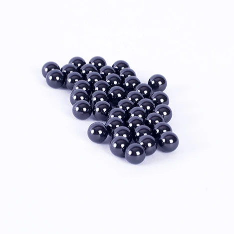 
 Bearings Valve Polished Black Color Sic G10 Silicon Carbide Ceramic Balls  