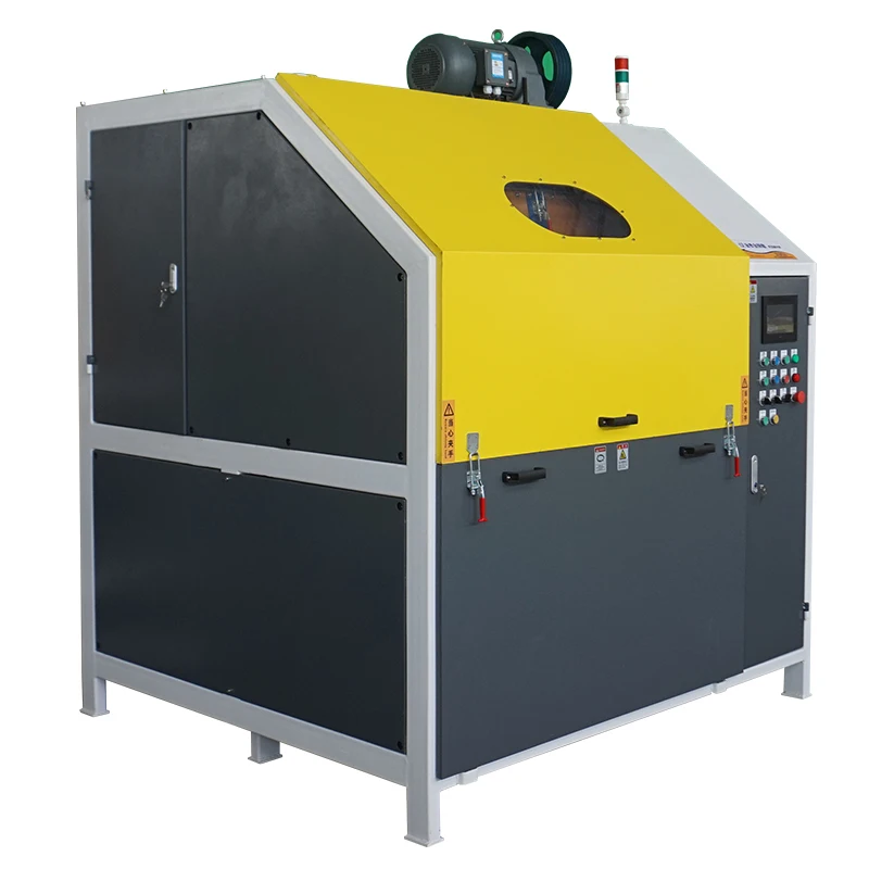 High speed centrifugal dry rolling machine, roller rotary polishing machine