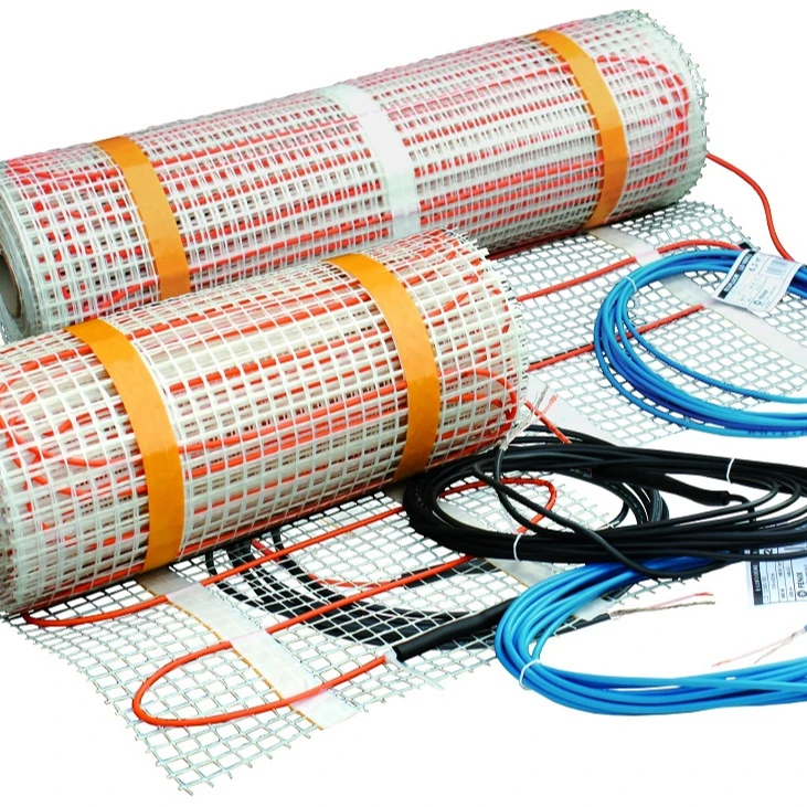 Bathroom Under Concrete Electric Floor Heating Cable Mat
