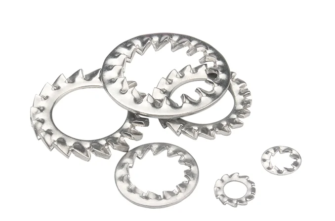 High Quality Square Lock Washers Countersunk Style Anodizing Finish Including Slotted Spring Lock External Internal Tooth
