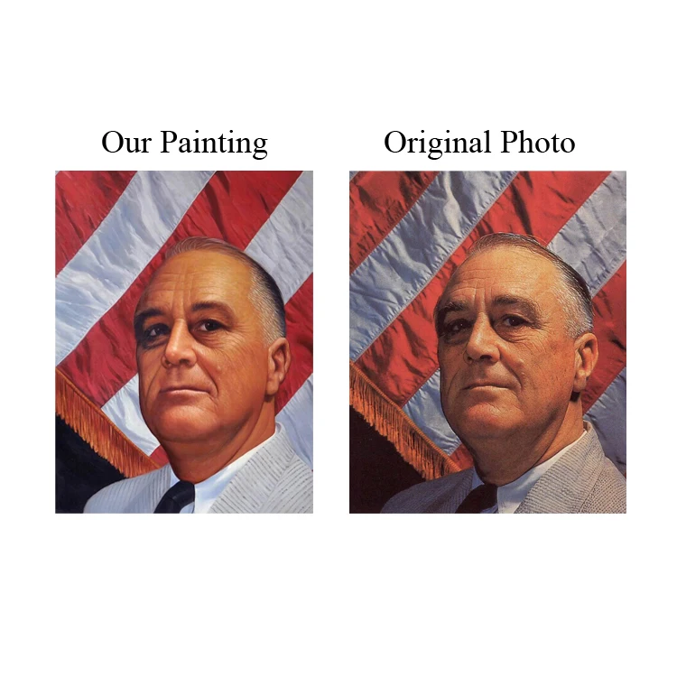  100% ручная работа современный портрет пользовательское фото картина маслом холст