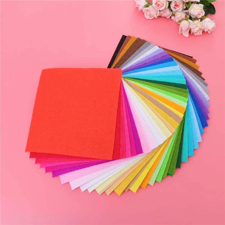2020 New Eco-Friendly Nonwoven Fabric Embroidery Craft DIY Felt Paper