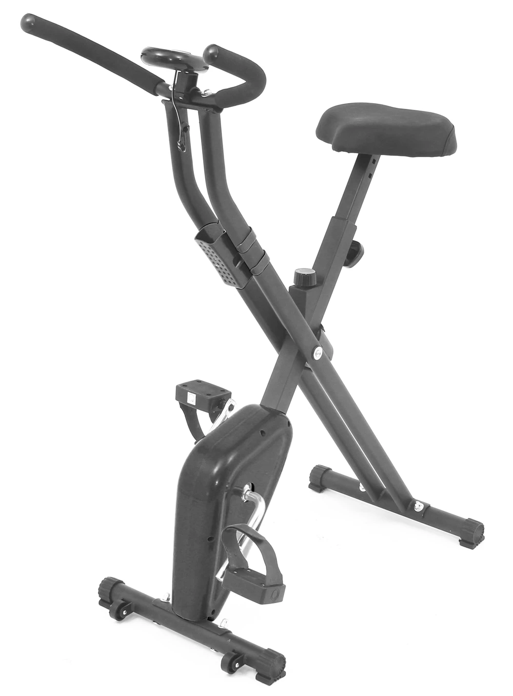 Factory Price Folding Exercise Cycle Indoor Stationary Magnetic Bike for Home Fitness