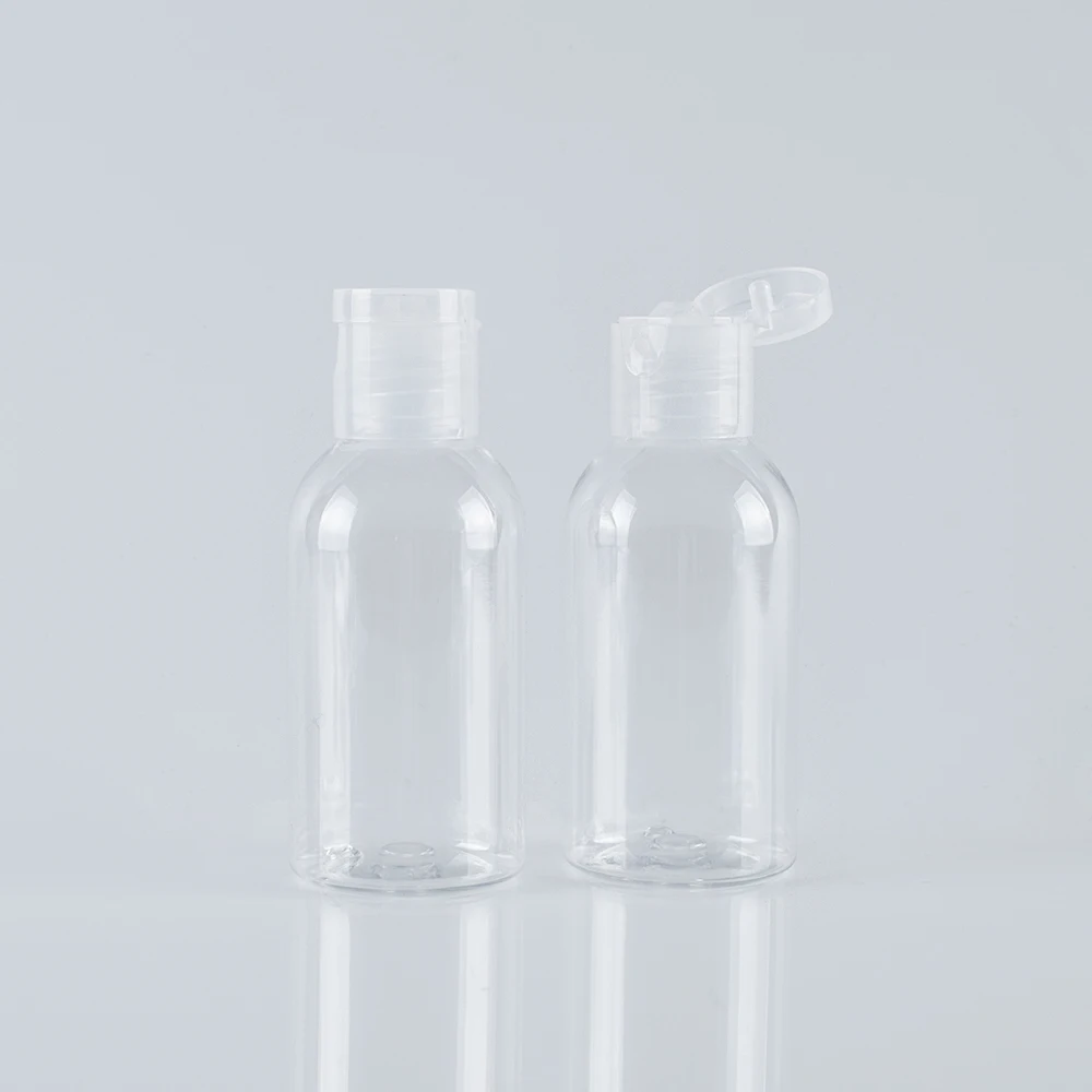 PET plastic 30ml 50ml liquid mini hand wash sanitizer gel sanitiser spray package bottles liquid hand wash sanitizer package