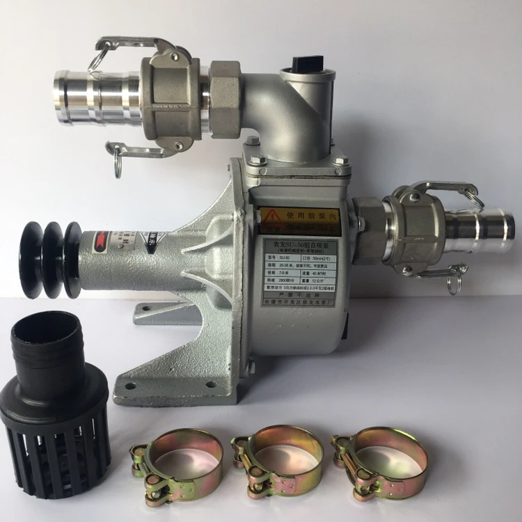 Farm irrigation  diesel powered water pumping system for irrigating land and vegetables