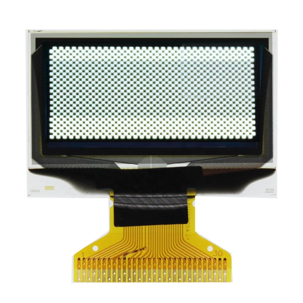 1.3 INCH SPI I2C WHITE SH1106 128X64 OLED DISPLAY SCREEN