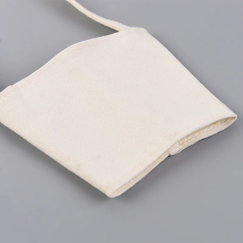 Custom Handmade Cup Sleeve Holder Canvas Insulation Bottle Portable Diagonal Rope Case Beverage Bag Cup Holder New