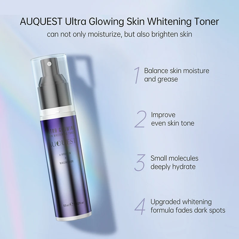 Korean Niacinamide  Whitening Toner Remove Dark Spots Even Skin Tone Glowing Ultra AUQUEST Face Toner Brighten