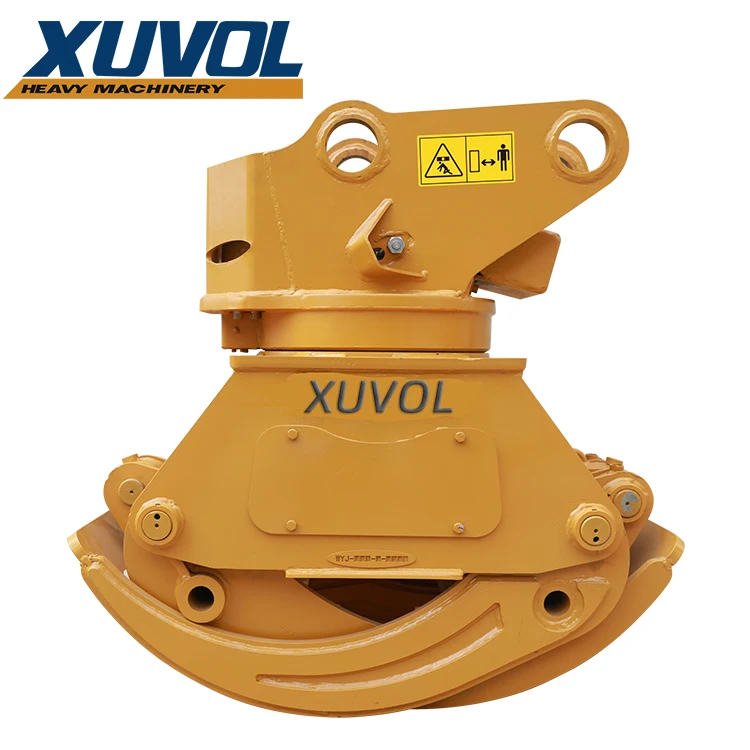 Продается лесохозяйственное оборудование, грейфер Xuvol 150P с гидравлическим поворотным механизмом на 360 градусов (1600431638636)