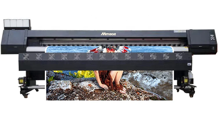 Mimage 1.8m 6ft eco solvent large wide format inkjet printer with EPS0N DX5/XP600/3200 printhead