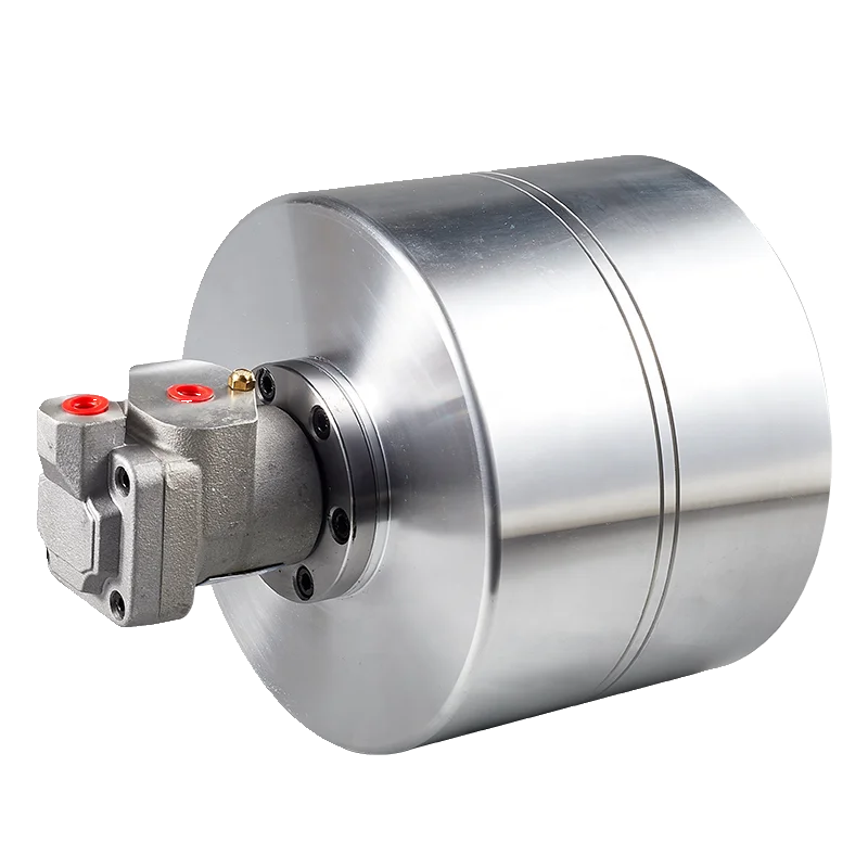 Solid air operated pneumatic cylinders double piston for CNC machine