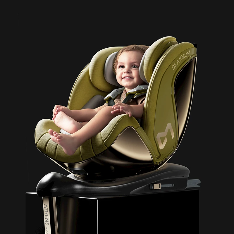 Baby Car Seat 0+ 1/2/3 Baby With Isofix Base Baby Car Seat And Stroller suitable for 0-36KG children