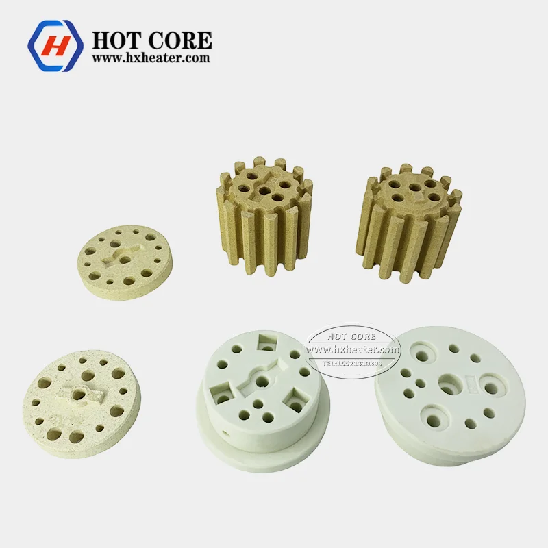 Cordierite bobbin barrel electric ceramic heater parts