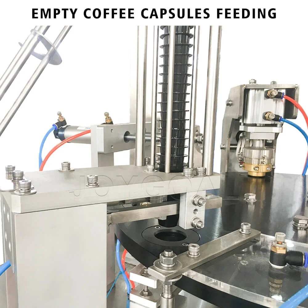  automatic rotary coffee capsule filling sealing machine