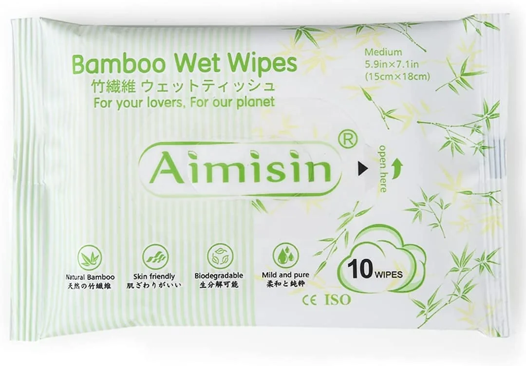 Friendly Natural Baby Care Travel Individual Wet Wipes For Hands And Face