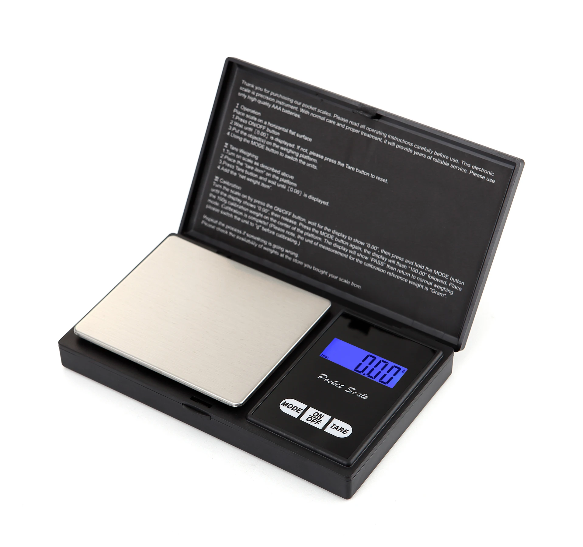 Customize 100g 200g 300g 500g 1kg weighing range 0.1g 0.001g precision digital gold diamond jewelry weighing pocket scales