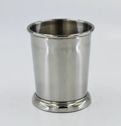350ml Metal Cocktail Beer Drinking Glass Stainless Steel Classic Beaded Trim Border Moscow Mule Mint Julep Cup