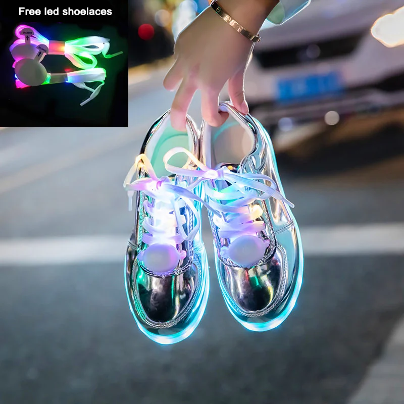 Low Price LED 2021 Hot Selling Light Kids Shoes Spring Sport Shoes