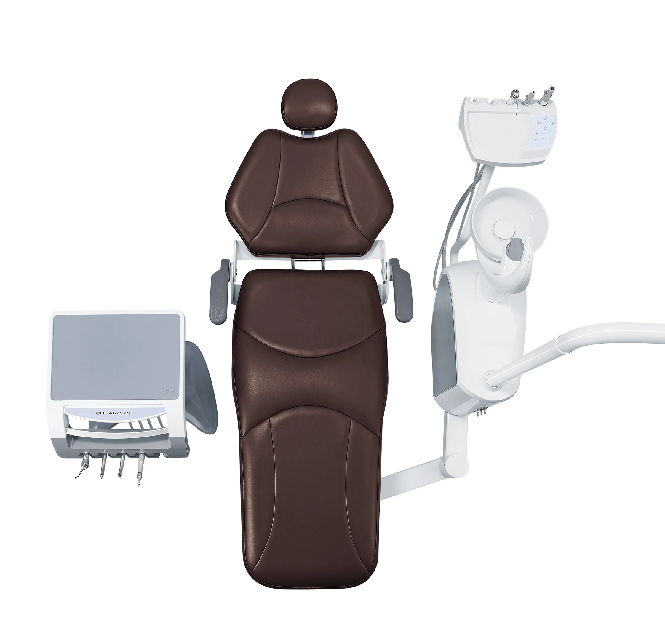 Dental Electric Chairs Foshan New design mobile cart unit dental equipment chair for left hand chair