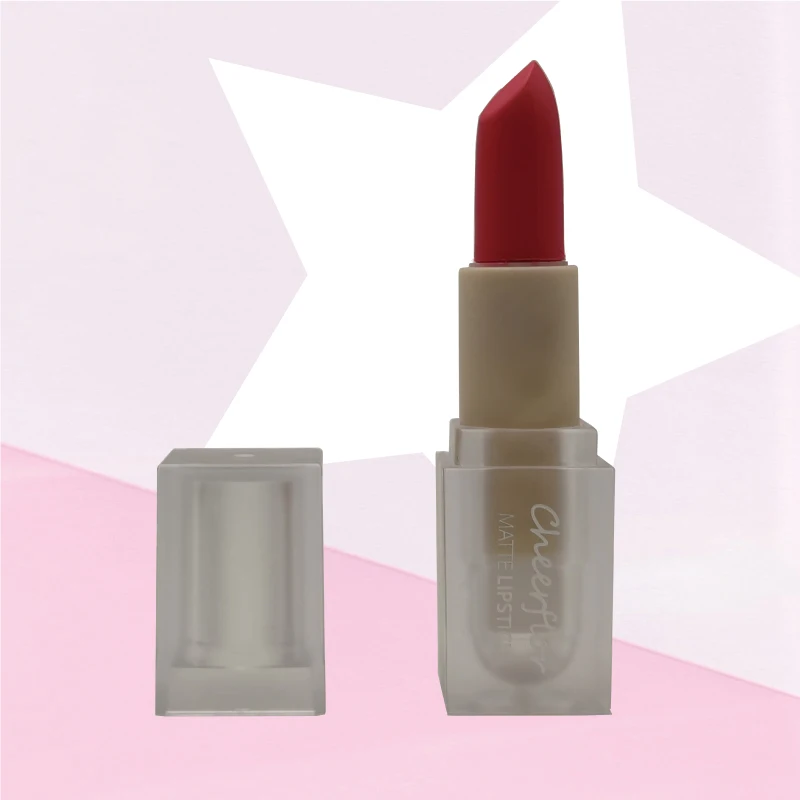 Pretty Vegan Lipstick with Custom Logo Printed Squeeze Tube Lipgloss Kits Beauty Product Cheap Lipstick Market