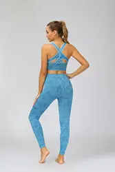 New Camo Seamless Yoga Set Women Fitness Gym Clothing High Waist Leggings Sport Bra Camouflage Sports Suit Femme Sportswear