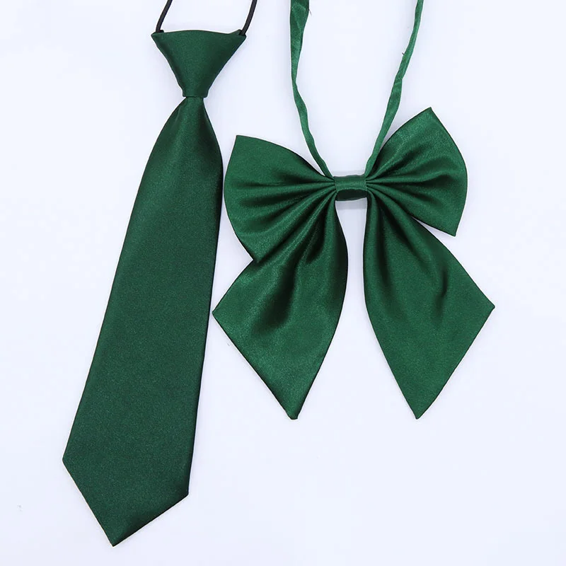 Solid color tie bow tie kindergarten primary school girls bow tie class uniform