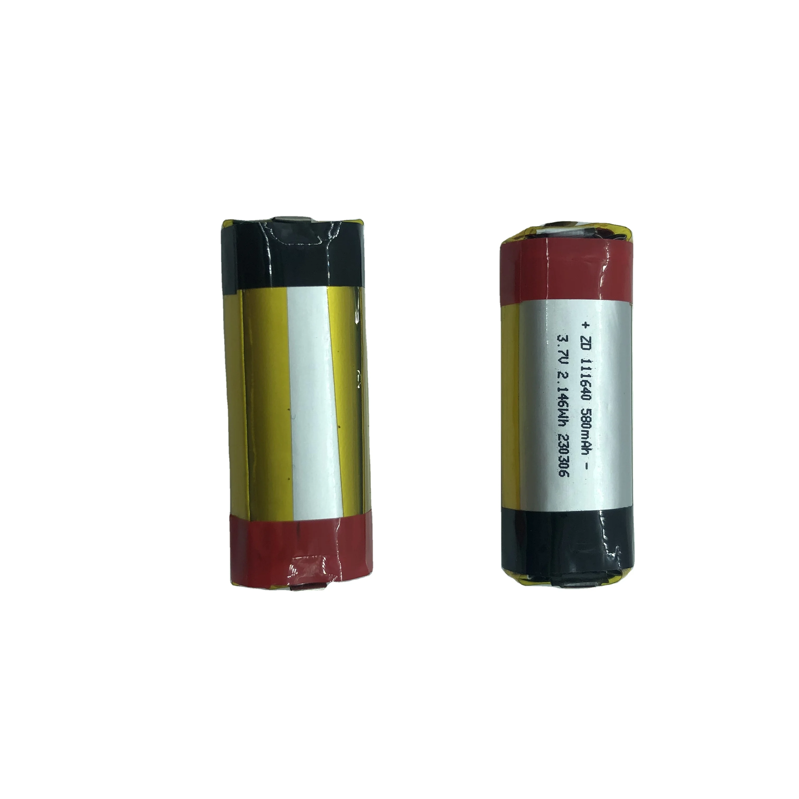 Professional Supplier 111640 580mAh Lithium Ion Battery Lithium Ion Battery Lithium Ion Batteries 3.7V